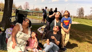 Solar Eclipse (4.8.2024) Picnic, Cincinnati, Ohio, USA.