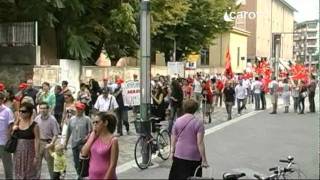 IcaroTv. Sciopero Cgil: immagini e voci