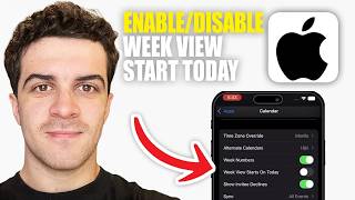 How to Enable/Disable Calendar Week View Starts on Today on iPhone (2026 Guide)