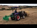 TRIDENT 40HP TRACTOR 4WD+FEL+ 5FT SLASHER SHUTTLE SHIFT 404 FOR SALE