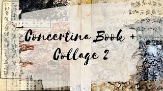 Traditional Concertina Book Collage part 2