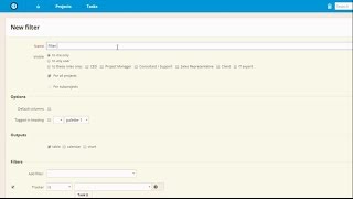 How to use Filters and Options - Easy Redmine