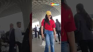 Rashmika Mandanna Spotted At Airport Returns From Mumbai #shorts #shortsvideo #Rashmikamandanna
