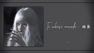 Te iubesc oriunde - ai fi (lyrics + speed up)