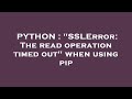 PYTHON : 
