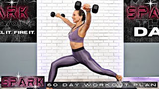Full Body Metabolic STRENGTH TRAINING WORKOUT | SPARK Challenge Day 39