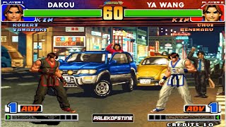 KOF 98 - Dakou (大口) Vs Ya wang (丫王) FT10 [24/01/2025] Kim 2 Random