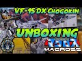 UNBOXING - Macross 1/48 VF-1S DX Chogokin (Roy/Hikaru) + Super/Strike Parts