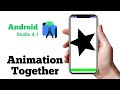 Tutorial Animation Together in Android Studio 4.1