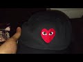 capbeast hat unboxing comme des garcons ❤️🧢📦