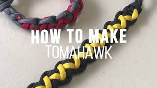 รีวิว เชือกพาราคอร์ด Paracord 550 (How to make Tomahawk)