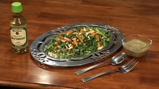 Couscous, Asparagus and Arugula Salad with Lemon Herb Vinaigrette