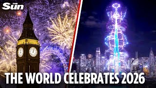 The best New Years 2026 fireworks & celebrations from around the world