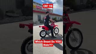 2022 Honda CRF 50 110 125 Size Comparison / What Do YOU Ride?!? / Motocross