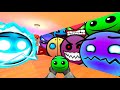 Saving Baby GreenFace From Geometry Dash Emoji, Lobotomy Dash And Aughhh Family Nextbot Gmod