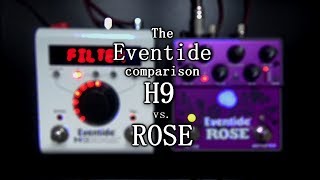 The Eventide comparison: H9 Harmonizer vs. ROSE delay