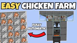 Minecraft | Automatic Chicken Farm | Java | 26.1+