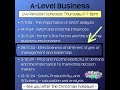 NEW A-Level and GCSE Business Revision Courses With Primrose Kitten!