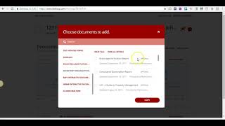 Creating a new folder and adding docuements in Dotloop