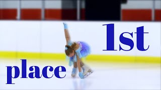 FIRST PLACE! Pre-preliminary 7 years old Alena Polkovnikova