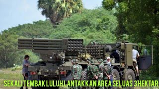 NGERII!!! Inilah Alutsista Mematikan Andalan Korps Marinir TNI AL RM-70 MLRS Vampire