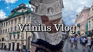 Vilnius Travel Vlog | The Old Town, Churches, Food ✨