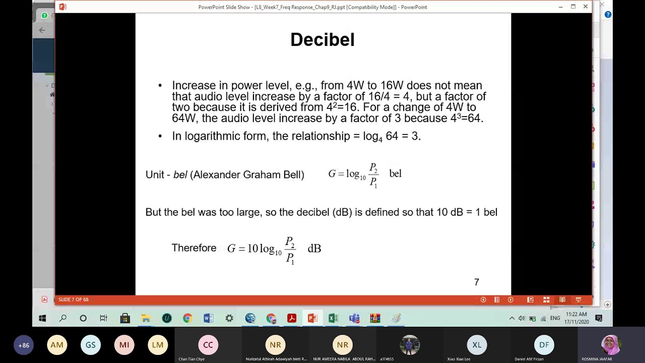 KL2173 Lecture On Frequency Response Chap9 17Nov2020 - YouTube