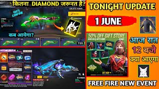 FREE FIRE TONIGHT UPDATE||FREE FIRE NEW EVENT | NEW ELITE PASS FREE FIRE | FREE FIRE NEW EVENT TODAY