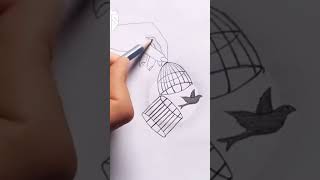 تعلم مهارات الرسم /  Learn drawing skills  #shorts