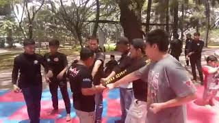 silat bebas Sindo silat internasional hadir di seminar MMA Tangsel