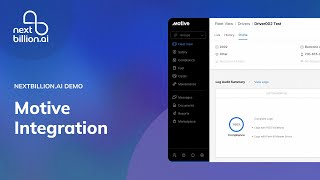 Motive Route Optimization Integration | Nextbillion.ai #motive #routeoptimization