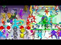 Merge Monster Rainbow Friends Vs Merge Supper Hero, Merge Simulator Battles