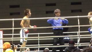 中澤奨（大阪帝拳）VS渡部大介（ワタナベ）３R