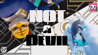 【UTAU/Vocaloid Cover】NOT a devil - Kogane Oyupo Yumemi Nemu cover【MMD】