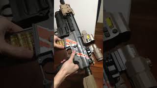 m416 / soft bullet blaster / eotech / 排莢 / toy / nerf