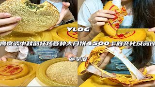 高食欲中秋狂炫各种大月饼4500卡的变化及测评