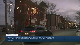 City approves first downtown social district