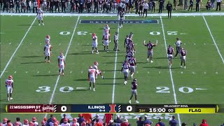 Mississippi State takes an intentional delay of game to honor Mike Leach ❤️ | ESPN College Football