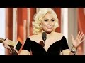 Lady Gaga Gives Emotional Speech After Golden Globe 2016 Win