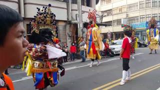 106台中梧棲林家玄天上帝三年圓科謁祖進香回駕遶境【彰化朝靈會-神將團】