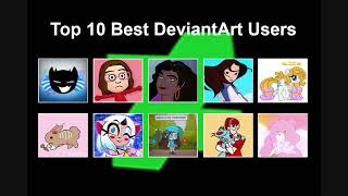 My Top 10 Best DeviantArt Users