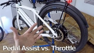 Pedal Assist vs. Throttle Activated Electric Bike