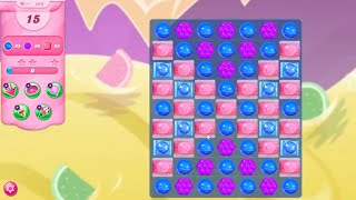 Candy Crush Saga LEVEL 496 NO BOOSTERS (new version)