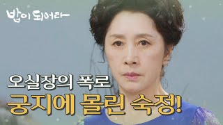 [밥이 되어라] 출생의 비밀을 모두 폭로하는 오 실장에 궁지에 몰린 김혜옥,지금 무슨 헛소리를 하는 거예요?, MBC 210617 방송