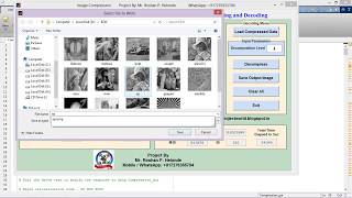 Image Compression using image processing Matlab Project Code