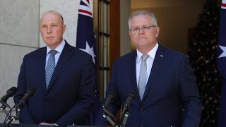 'Tremendous leadership': Scott Morrison commends Peter Dutton