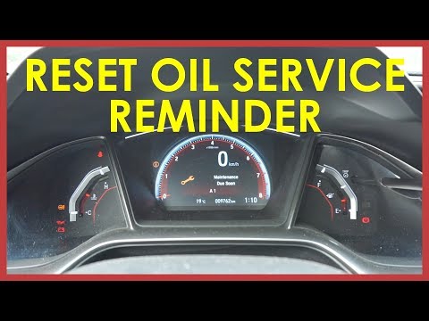 HOW TO RESET YOUR OIL SERVICE REMINDER: 2017 HONDA CIVIC HOW TO RESET YOUR OIL SERVICE REMINDER: 2017 HONDA CIVIC