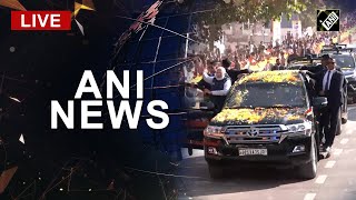 Live: PM Narendra Modi holds roadshow in Hubballi, Karnataka (Source: DD)