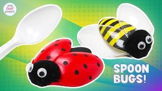 Plastic Spoon Bug Craft | Easy Spoon Bug Craft