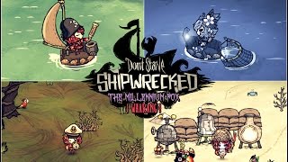 阿龍的生存遊戲實況系列- DON'T STARVE 凍死大福 船難 小狐狸的生存 EP1